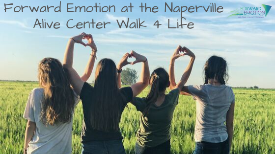 Forward Emotion at the Naperville Alive Center Walk 4 Life